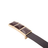 NINE WEST LEATHER BELTS BROWN L