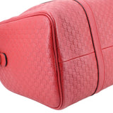 GUCCI MICROGUCCISSIMA JOY BOSTON CROSSBODYS RED