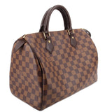 LOUIS VUITTON SPEEDY 30 HANDLE BAG DAMIER EBENE