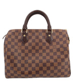 LOUIS VUITTON SPEEDY 30 HANDLE BAG DAMIER EBENE