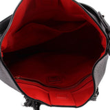 LOUBOUTIN LUCKY L FRINGE SHOULDER BAGS BLACK