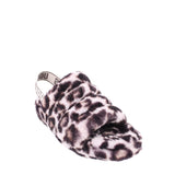 UGG FLUFF YEAH SANDALS LEOPARD 10 US