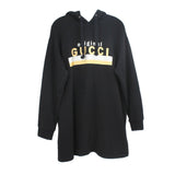 GUCCI GRAPHIC TOPS BLACK L