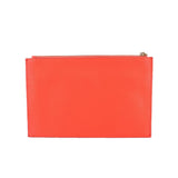 J CREW LEATHER CLUTCHES RED