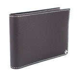 HERMES MEN'S SELLIER LEATHER WALLETS BLACK
