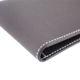 HERMES MEN'S SELLIER LEATHER WALLETS BLACK