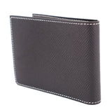 HERMES MEN'S SELLIER LEATHER WALLETS BLACK