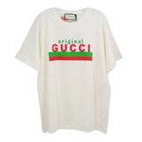 GUCCI GRAPHIC TOPS WHITE M