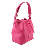 DOONEY & BOURKE DRAWSTRING BUCKET SHOULDER BAGS PINK