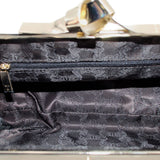 TED BAKER PRINT CLUTCHES BLACK