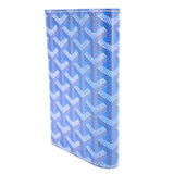 GOYARD MEN'S PASSPORT COVER WALLETS BLUE