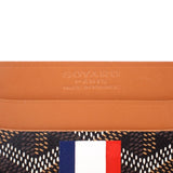 GOYARD MEN'S CARD CASE WALLETS BLACK