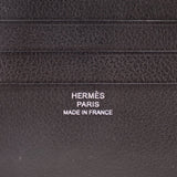 HERMES CARD CASE WALLETS BLACK