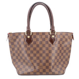 LOUIS VUITTON SALEYA PM HANDLE BAG DAMIER EBENE