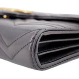 GUCCI MARMONT WOC CROSSBODYS BLACK