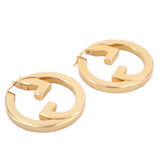 GUCCI GUCCI BLONDIE EARRINGS GOLD