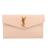SAINT LAURENT UPTOWN POUCHES NUDE