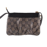 GUCCI MINI CRYSTAL CROSSBODYS BLACK