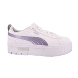 PUMA MAYZE WOMEN'S GLOW-UP SNEAKERS WHITE 11 US
