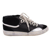 MARC FISHER LEATHER SNEAKERS BLACK 9.5 US