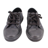 GUCCI CANVAS LOW TOP SNEAKERS BLACK 38.5 EU | 8.5 US