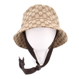 GUCCI BUCKET TIE HATS TAN