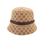 GUCCI BUCKET TIE HATS TAN