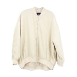 ZARA BOMBER JACKETS IVORY L