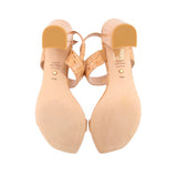 STUART WEITZMAN CORK SANDALS TAN 10.5 US
