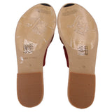 FREE PEOPLE SUEDE SANDALS MAROON 40 EU | 10 US