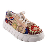 FREE PEOPLE CROCHET SNEAKERS MULTI 41 EU | 11 US