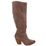 CHARLES SUEDE BOOTS TAN 7.5 US