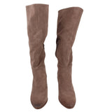 CHARLES SUEDE BOOTS TAN 7.5 US