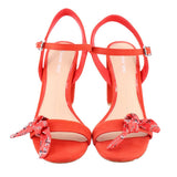GIANNI BINI HEELED SANDALS RED 7.5 US