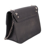 FURLA JULIA MINI STUDDED CROSSBODYS BLACK