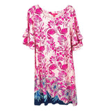 LILLY PULITZER RUFFLE DRESSES PINK M