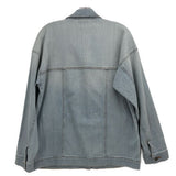 EILEEN FISHER JACKET DENIM BLUE XS