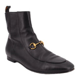 GUCCI HORSEBIT BOOTIES BLACK 37.5 EU | 7.5 US