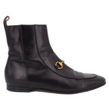 GUCCI HORSEBIT BOOTIES BLACK 37.5 EU | 7.5 US