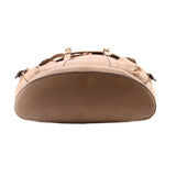 GUCCI EMBOSSED GG BACKPACKS TAUPE