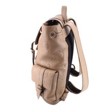 GUCCI EMBOSSED GG BACKPACKS TAUPE