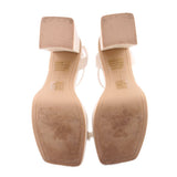 DOLCE VITA HEELED SANDALS CREAM 9.5 US