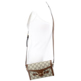 GUCCI 1955 MINI HORSEBIT CROSSBODYS TAN