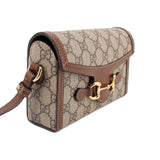 GUCCI 1955 MINI HORSEBIT CROSSBODYS TAN