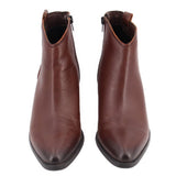 NATURALIZER LEATHER BOOTIES BROWN 7