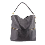 LOUIS VUITTON MELIE EMPRIENTE SATCHELS BLACK