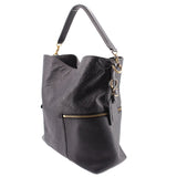 LOUIS VUITTON MELIE EMPRIENTE SATCHELS BLACK
