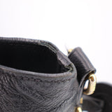 LOUIS VUITTON MELIE EMPRIENTE SATCHELS BLACK