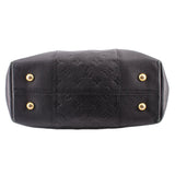 LOUIS VUITTON MELIE EMPRIENTE SATCHELS BLACK