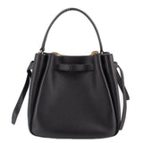 TORY BURCH ROMY BUCKET CROSSBODYS BLACK